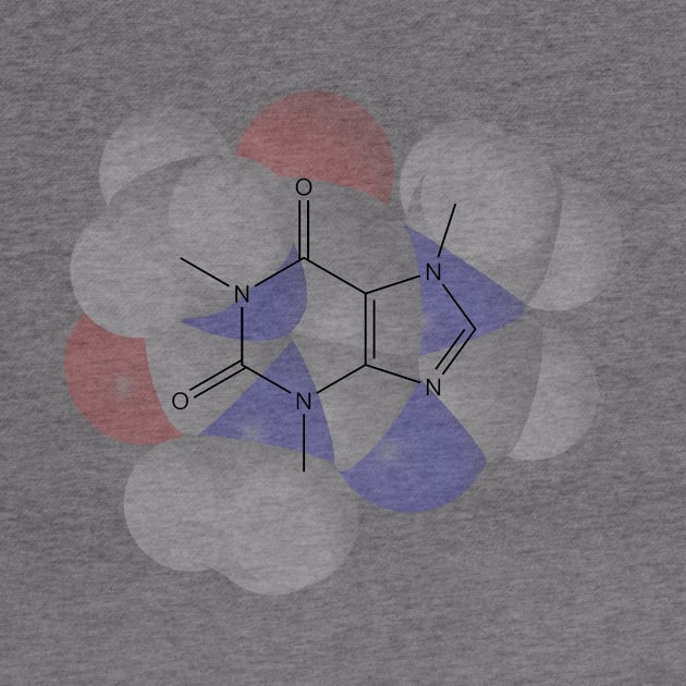 Caffeine Molecule Chemistry by ChemECool